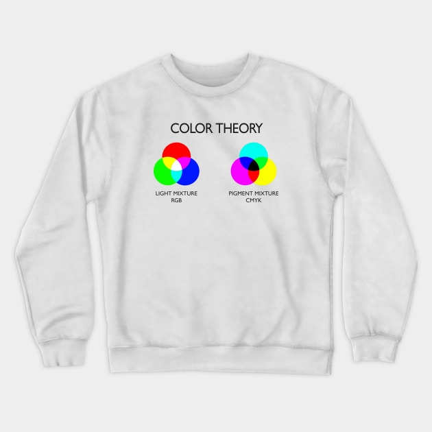 Color Theory Crewneck Sweatshirt by sergarcia